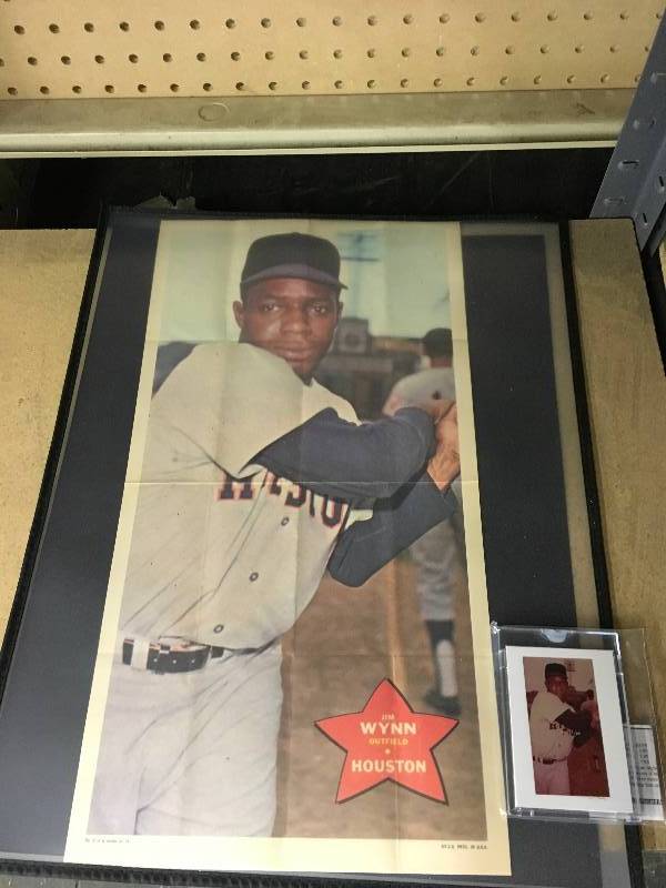 Jim Wynn Poster & Topps Certified Poster Proof Card