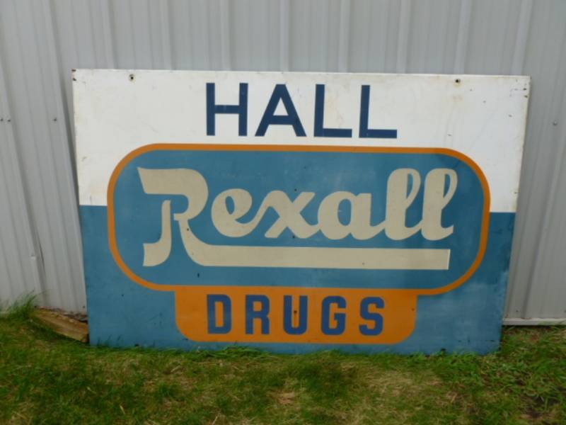 lot 3 image: Vintage Sign