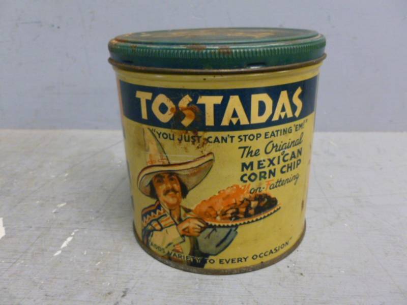 lot 70 image: Vintage Metal Container
