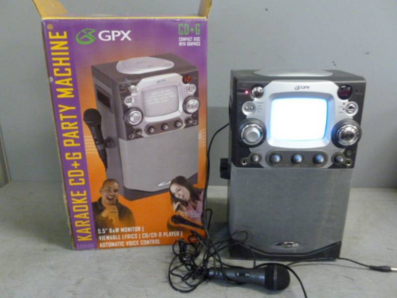 lot 151 image: Karaoke Machine