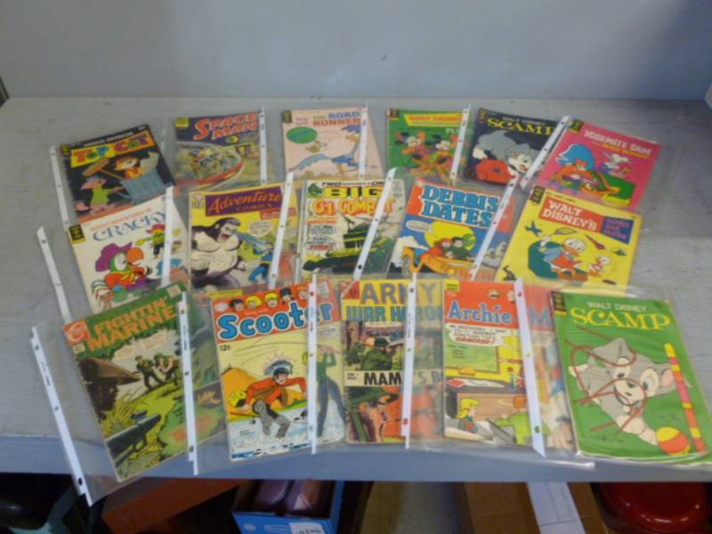 lot 173 image: Vintage Comic Books