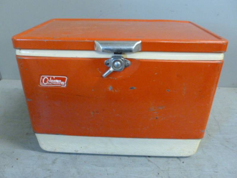 vintage coleman cooler