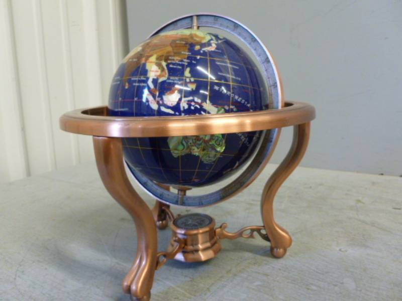 lot 251 image: Globe On Stand