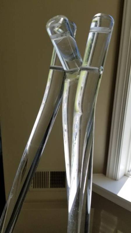 lot 147 image: Modern Lucite Art Easel (as)