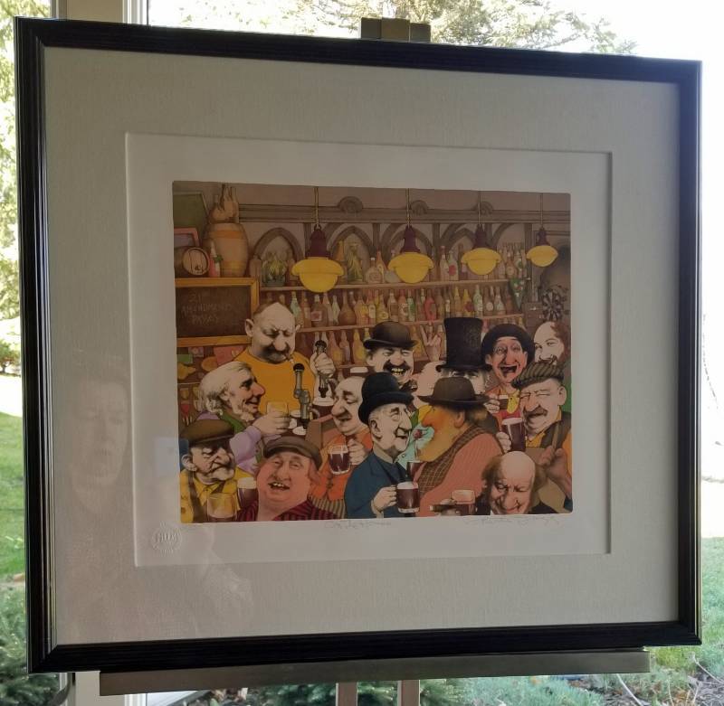 lot 10 image: Charles Bragg Signed and Numbered Litho 27500