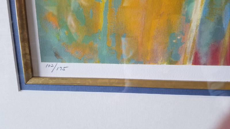 lot 15 image: Tadashi Asoma Signed and Number Silkscreen
