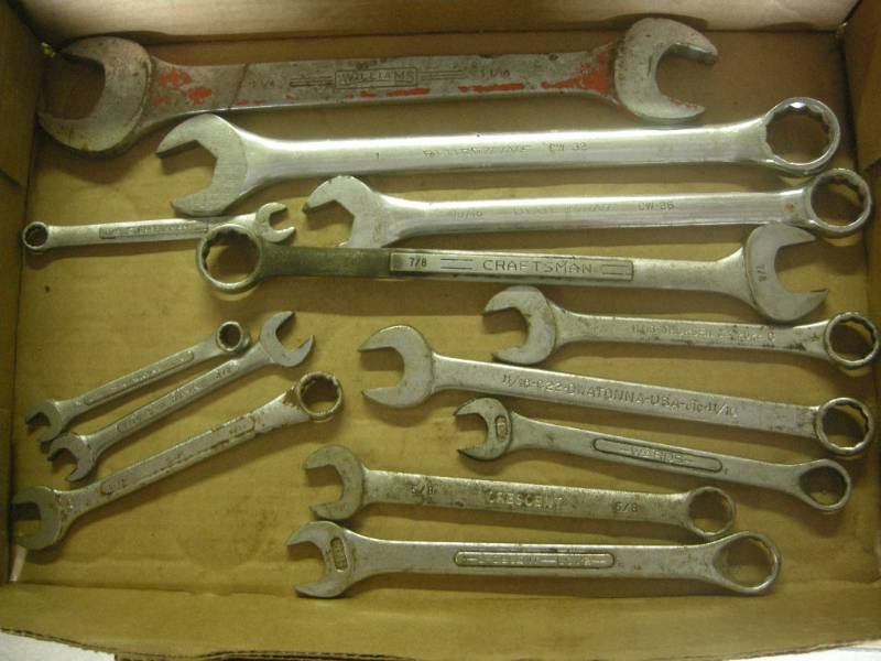 lot 44 image: Classic U.S.A. Wrenches