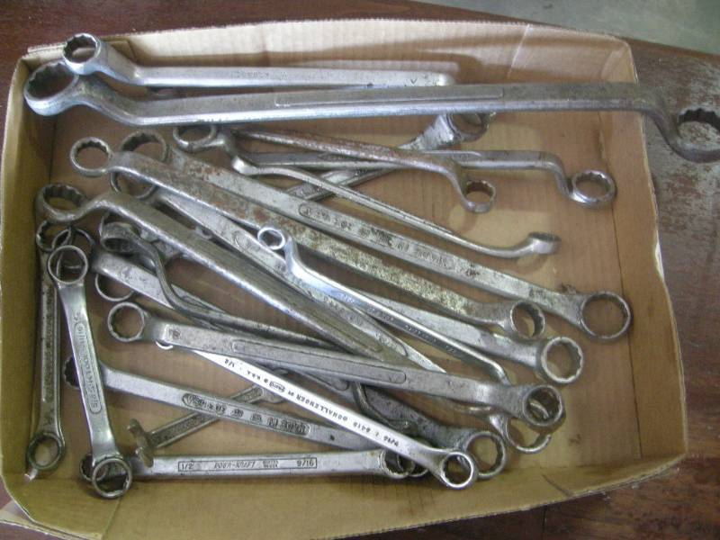lot 85 image: Group Off-Set Wrenches