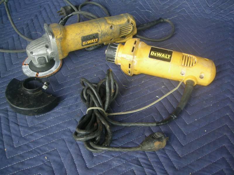 lot 91 image: DeWalt Grinder and Cutoff Tool