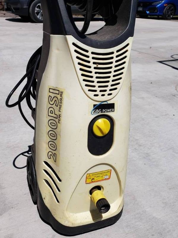 lot 13 image: GBG (2000PSI) Electric Power Pressure Washer