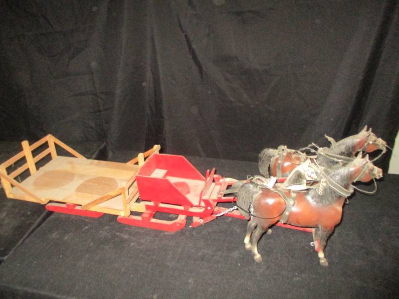 lot 103 image: Horses and Wagon needs a little TLC