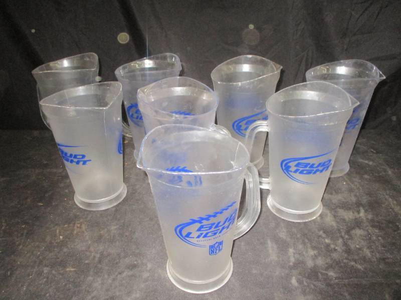 lot 118 image: Budlight Pitchers