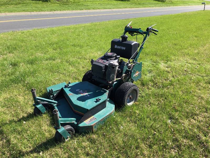 Bunton lawn deals mower