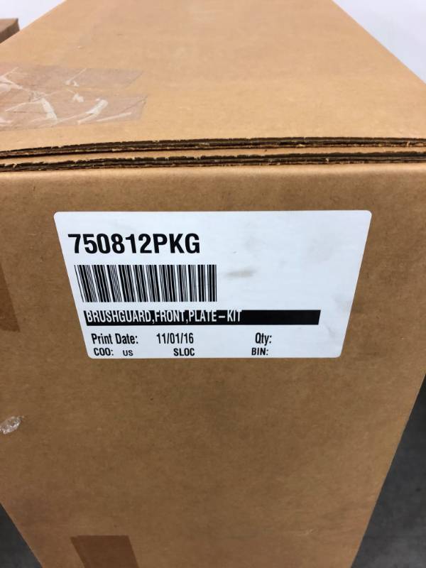lot 405 image: UTV Side by Side Front Plate Brush Guard Kit - New In Box