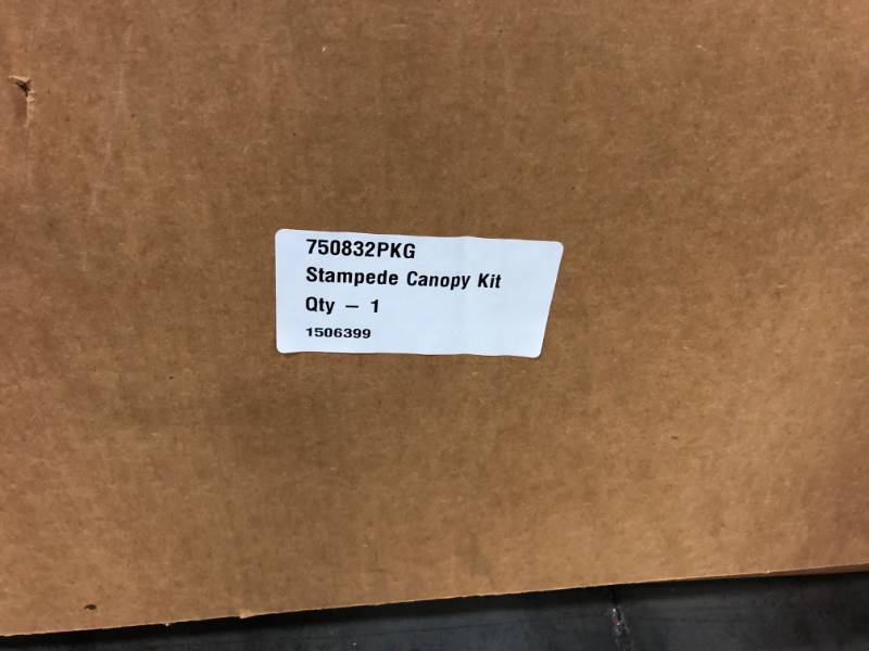 lot 407 image: UTV Side by Side Canopy Top Roof Kit - New In Box