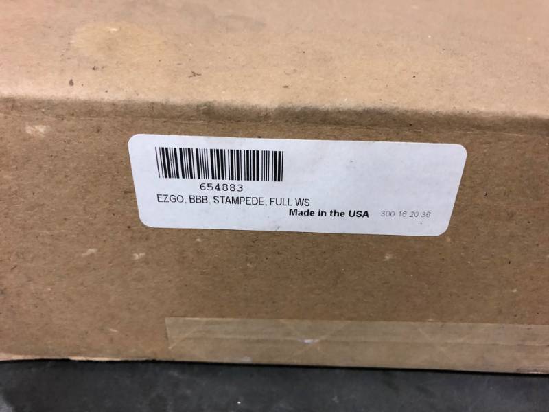 lot 437 image: UTV Side by Side Full Windshield  New In Box