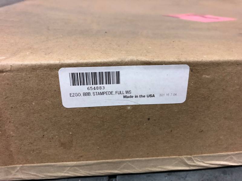 lot 438 image: UTV Side by Side Full Windshield  New In Box