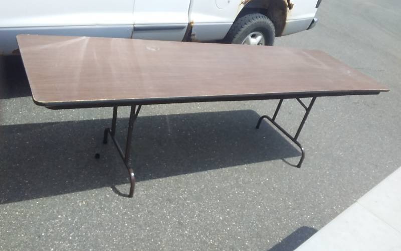 lot 56 image: 8-Ft. Banquet Table