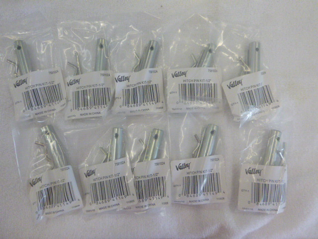 lot 28 image: 10 Valley Hitch Pin Kits