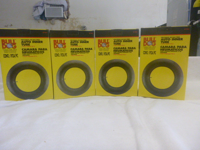 lot 36 image: 4 Bull Dog Auto Inner Tubes
