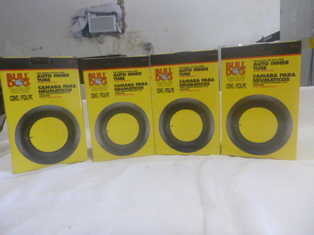 lot 37 image: 4 Bull Dog Auto Inner Tubes