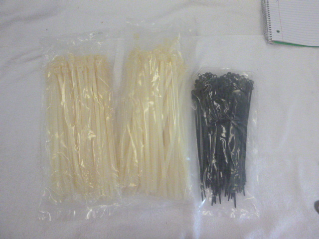 lot 56 image: 11 and 9 Zip Ties