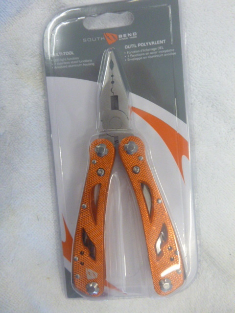 lot 101 image: South Bend 7 Function Stainless Steel Multi-Tool
