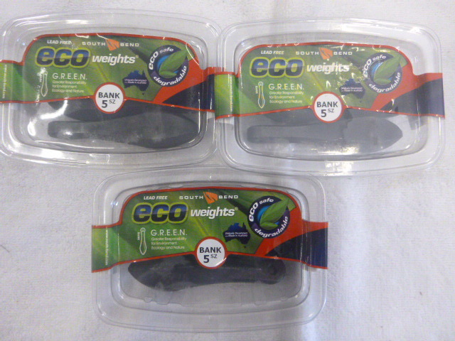 lot 120 image: 4 Packs of South Bend ECO Weights
