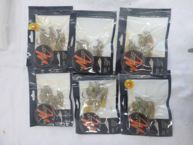 lot 146 image: 6 Packs of Matzuo Prism Shads