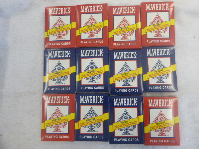 lot 174 image: 12 Decks of Hoyle Pinochle Playing Cards