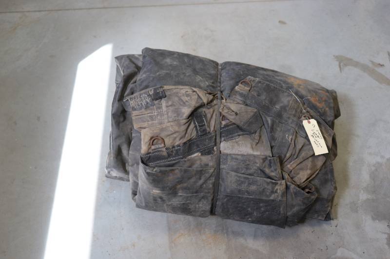 lot 13 image: 24x30 Lumber Tarp. May have holes