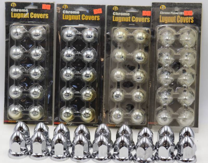 lot 24 image: Chrome Lug Covers