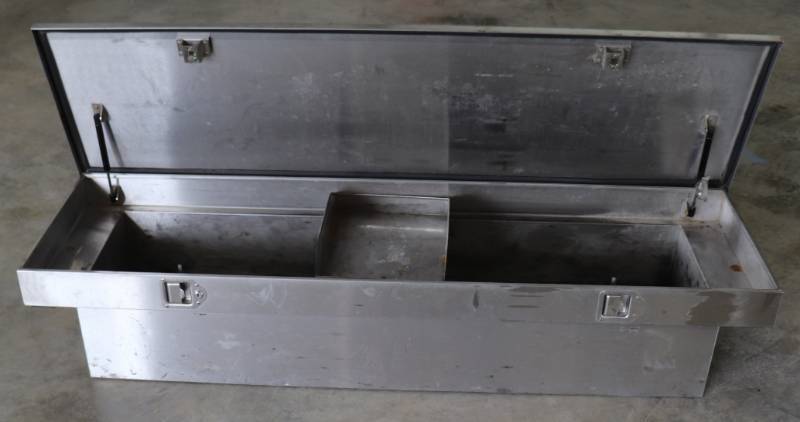 lot 58 image: Stainless Steel Truck Box