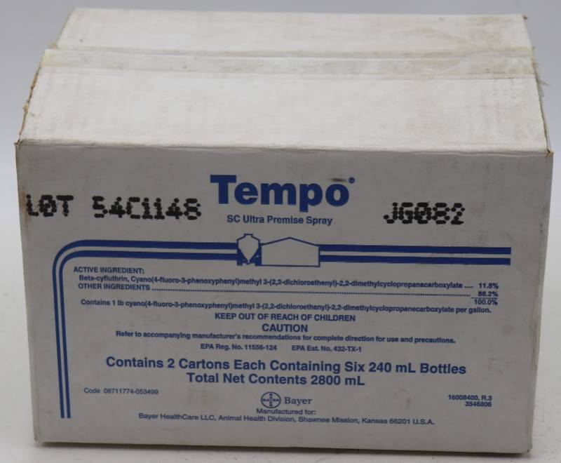 lot 67 image: Lot of (9) Bottles of Tempo