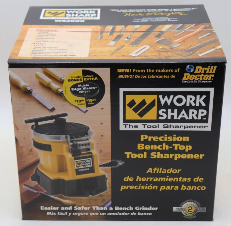 lot 73 image: Work Sharp Bench-Top Tool Sharpener WS2000