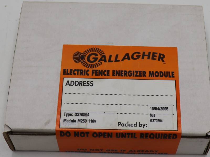 lot 90 image: Gallagher Electric Fence Energizer Module