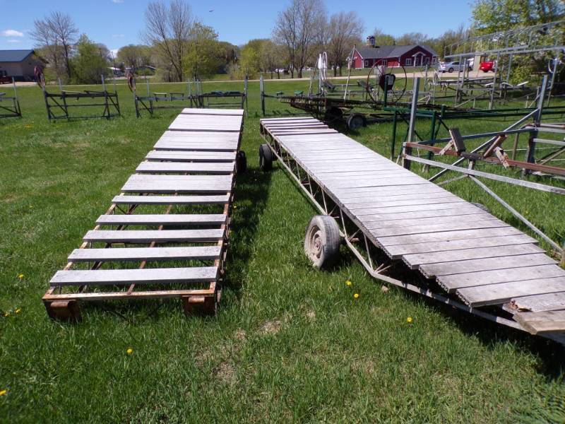 lot 57 image: 40 x 4 Steel Roll in Dock with Composite Decking