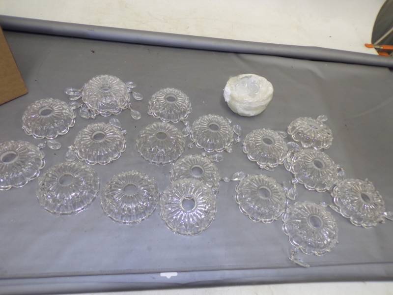 lot 69 image: Chandelier Parts