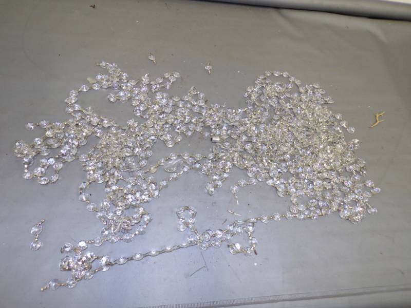 lot 70 image: Chandelier Parts