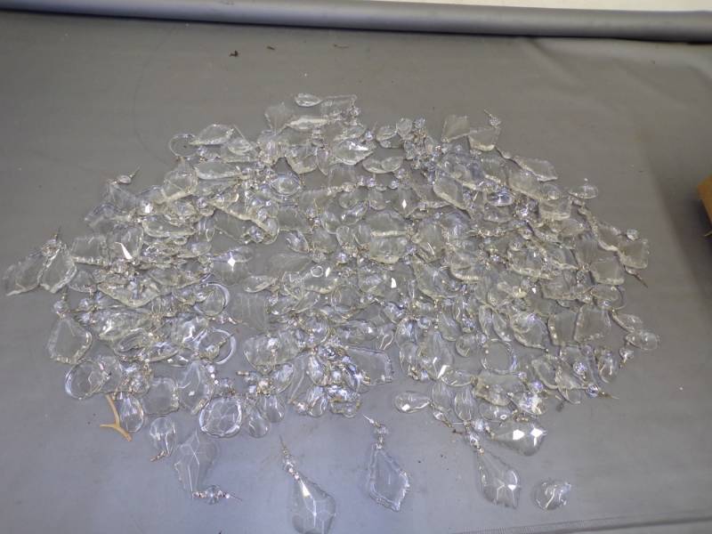 lot 72 image: Chandelier Parts