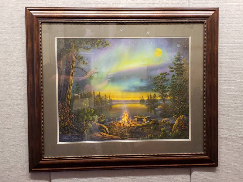 lot 5 image: Kim Norlien A Night To Remember Framed Print in Glass 39 34 x 34
