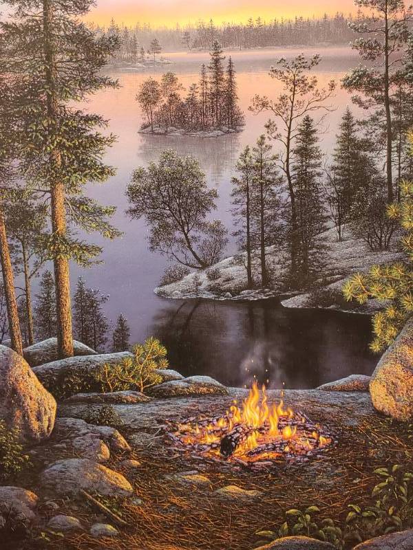 lot 8 image: Kim Norlien Hand Signed A Night To Remember Framed Print 23 x 39 12