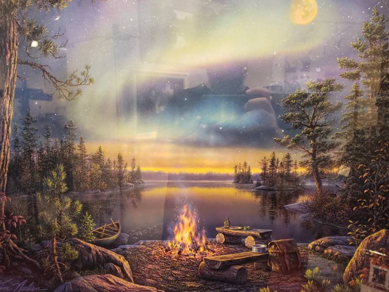 lot 32 image: Kim Norlien A Night To Remember Framed Print with Glass 34 12 x 29