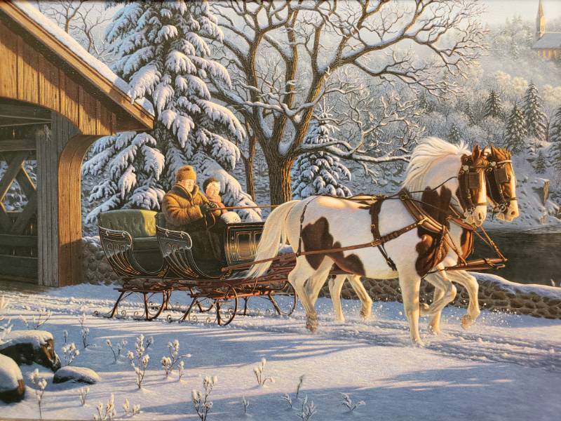 lot 69 image: Kim Norlien Treasured Memories Framed Print 21 12 x 15 12