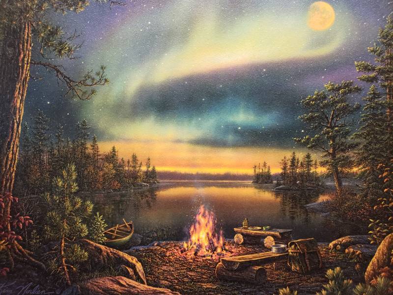 lot 80 image: Kim Norlien A Night To Remember Framed Print 19 14 x 15 14