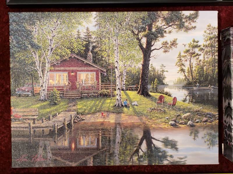 lot 120 image: (2) Kim Norlien Framed Prints and (2) Coffee Related Framed Prints