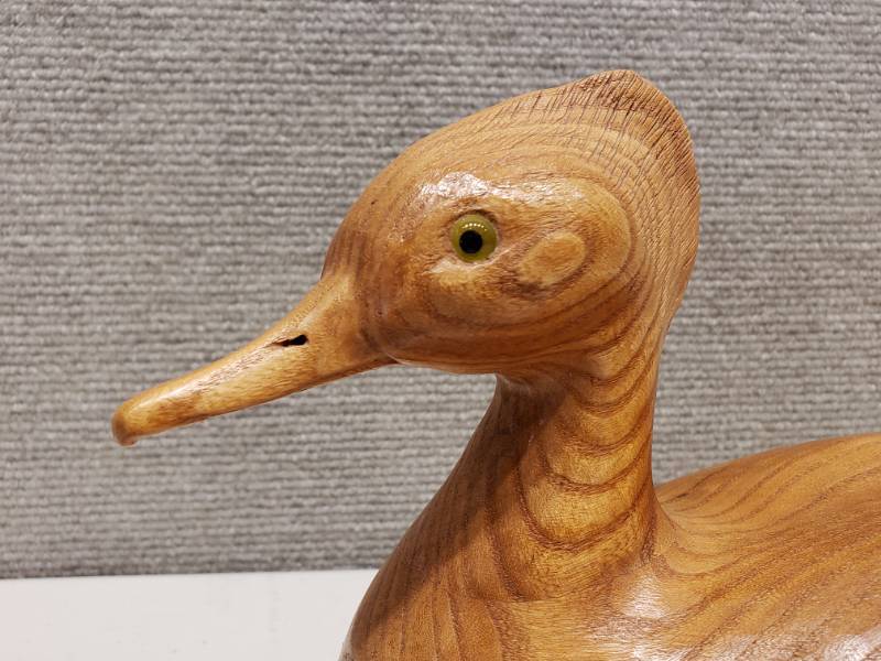 lot 167 image: AG Schmidt Signed Wooden Duck Decoy