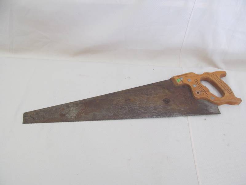 lot 82 image: Hand Saw