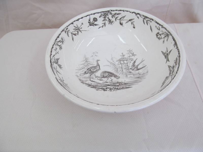 lot 125 image: 1877 Washbowl