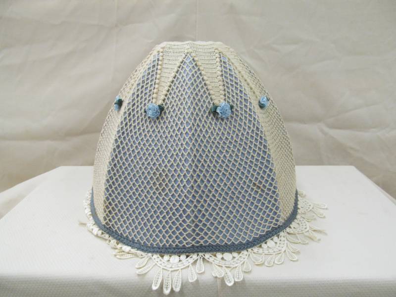 lot 152 image: Hand Crocket Lampshade